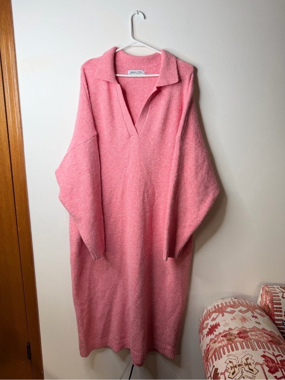 Like new Smash + Tess Florence dress oversized sweater dress XL/ 2XL MSRP $140 - Picture 3 of 9